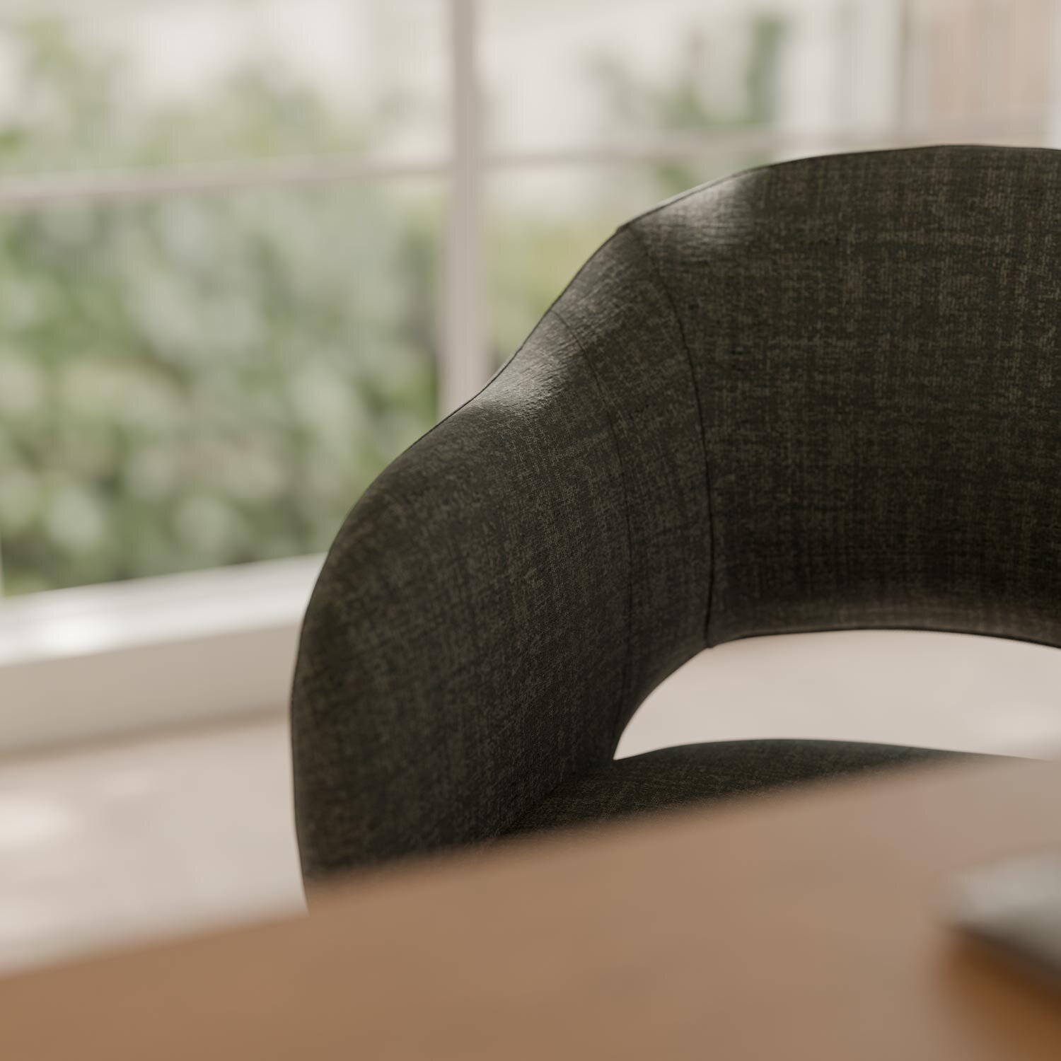 Silla oficina TALLIN gris oscuro - Image 6