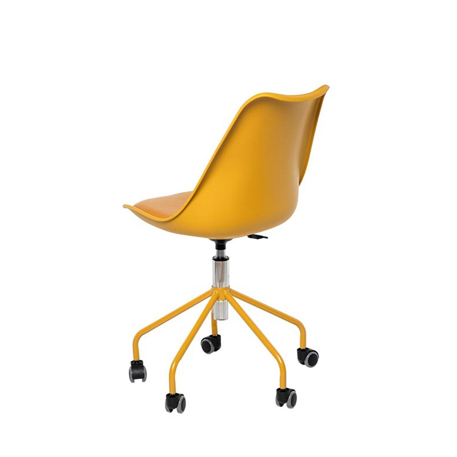 Silla oficina YALE mostaza - Image 2