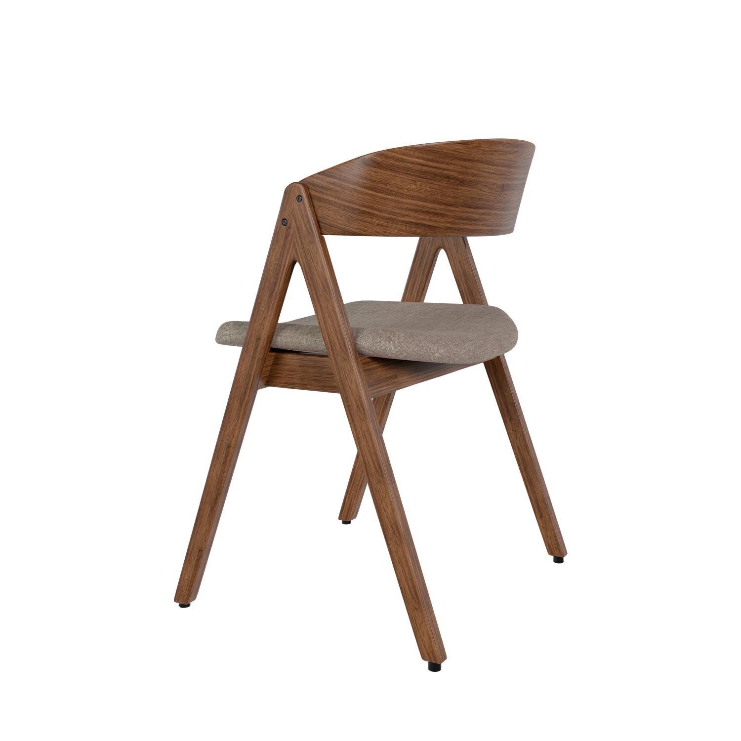 Silla RINA nogal gris claro - Image 2