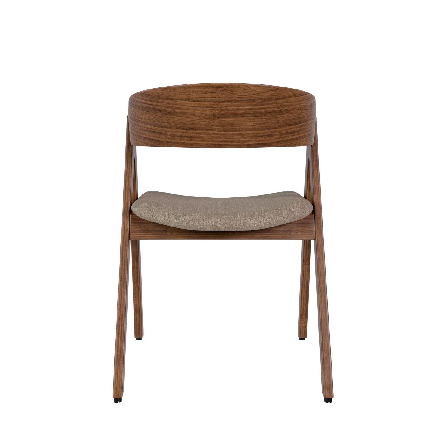 Silla RINA nogal gris claro - Image 5