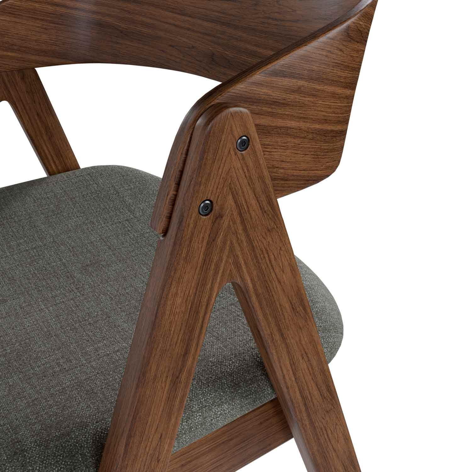 Silla RINA nogal gris oscuro - Image 6