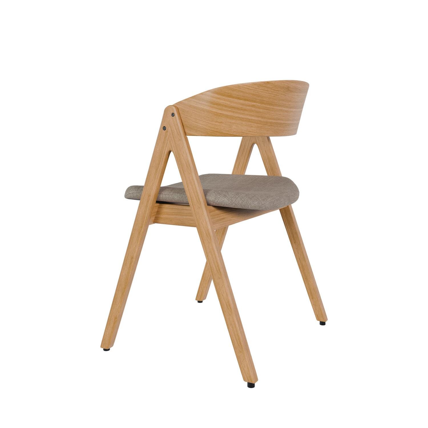 Silla RINA roble gris claro - Image 2