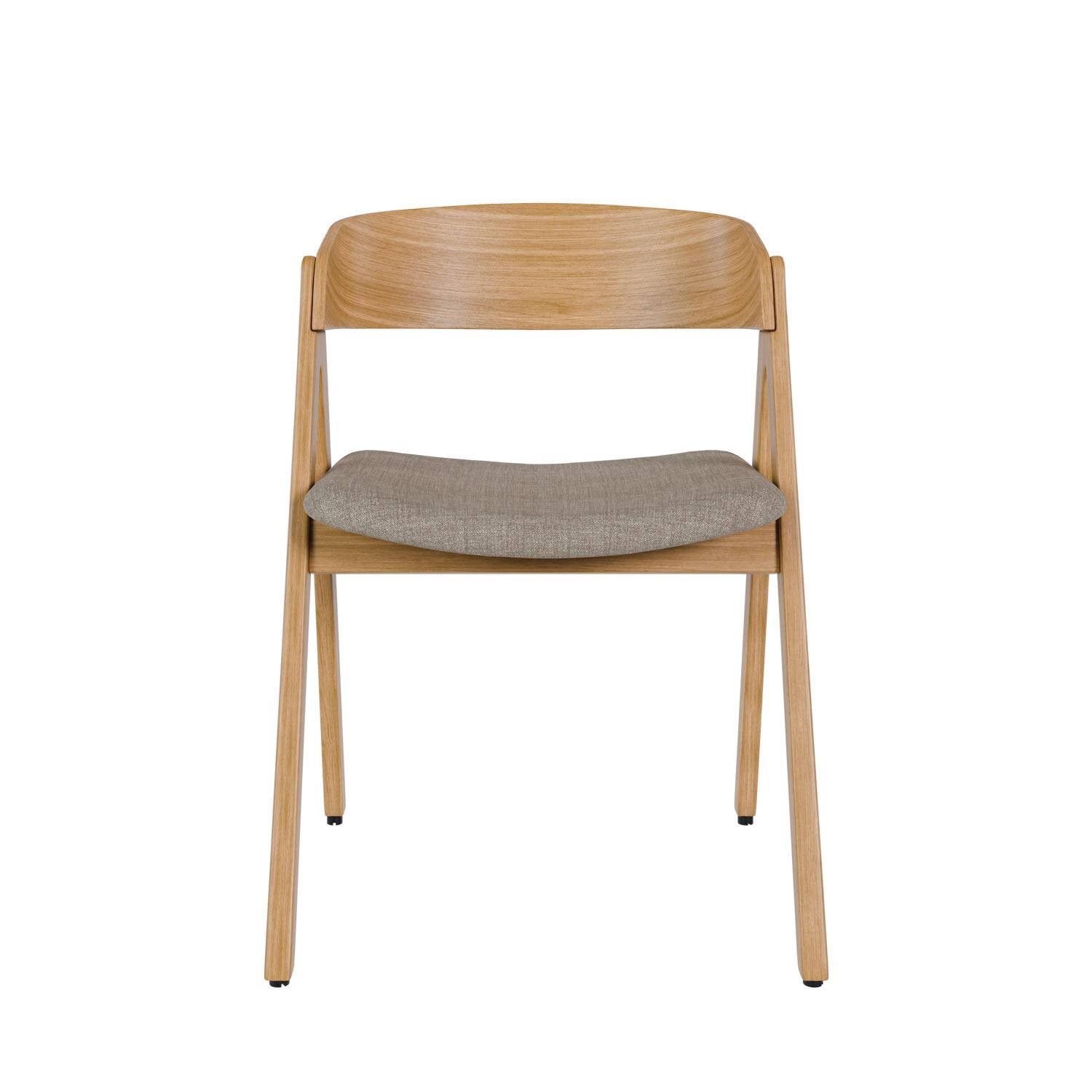 Silla RINA roble gris claro - Image 4
