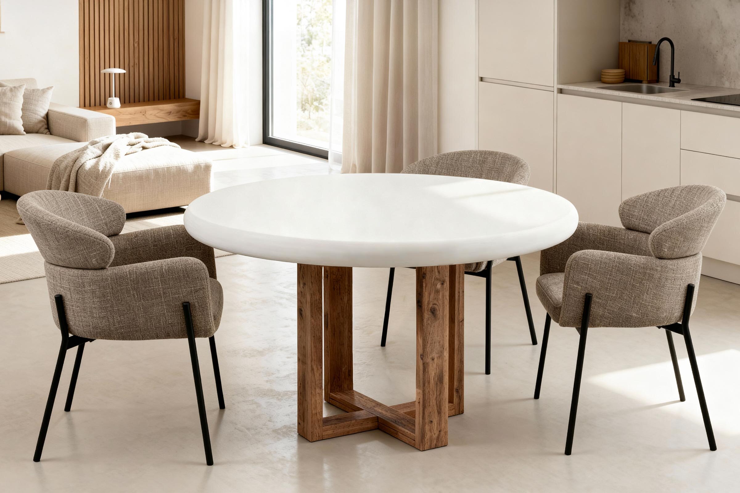 Silla SALLY taupe