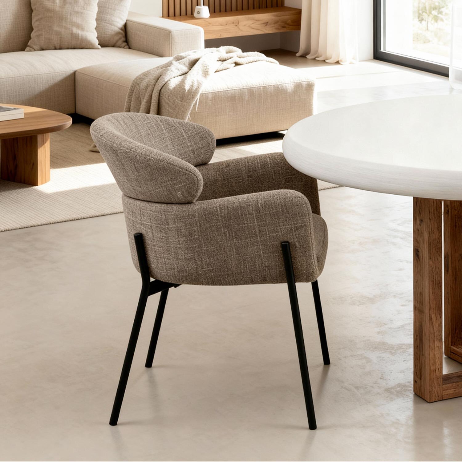 Silla SALLY taupe - Image 5