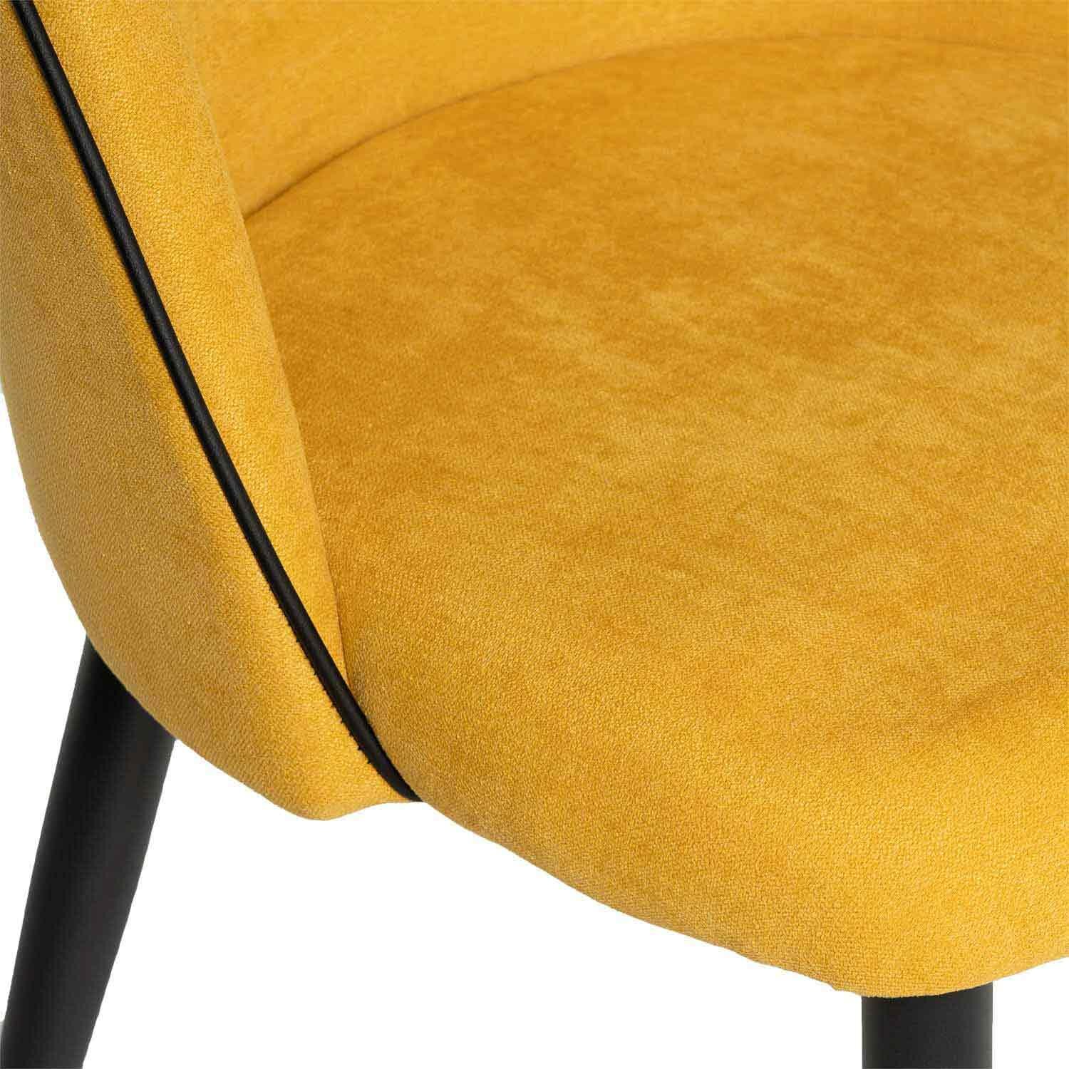 Silla SLOANE mostaza - Image 7