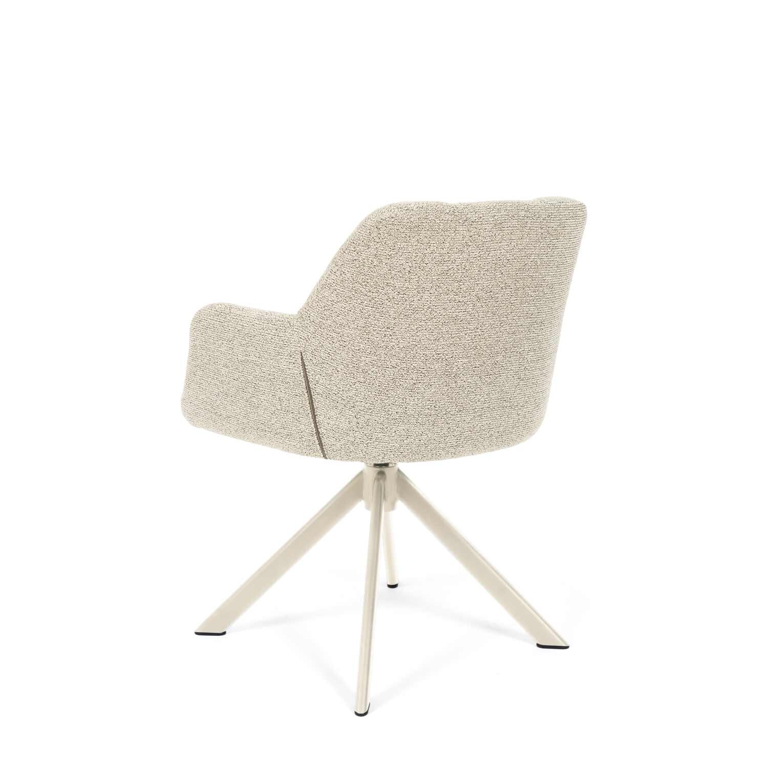 Silla TAIMI beige (pata beige) - Image 4