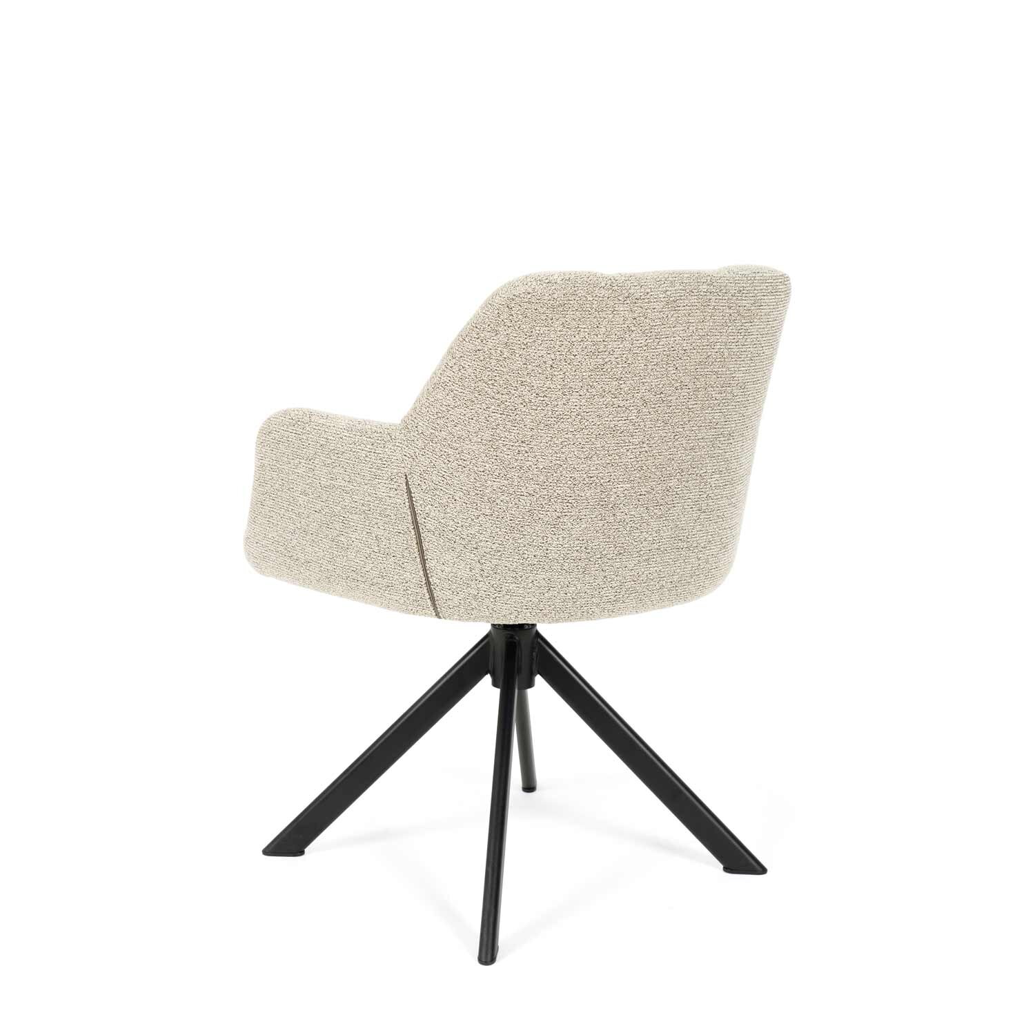 Silla TAIMI beige (pata negra) - Image 4