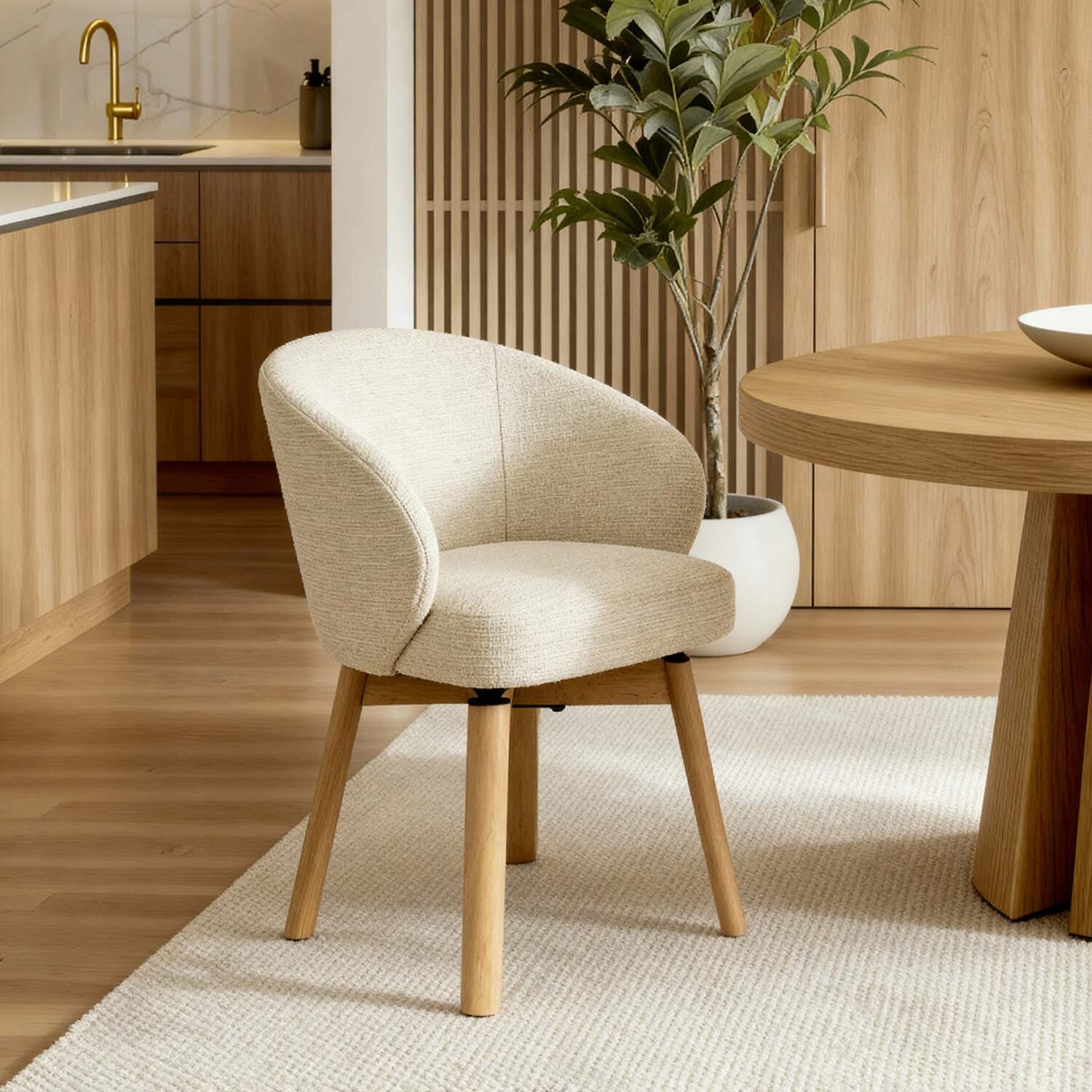 Silla VIRGINIA beige - Image 2