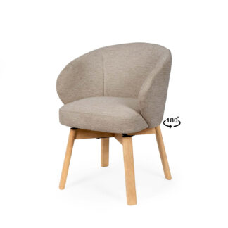 Silla VIRGINIA taupe