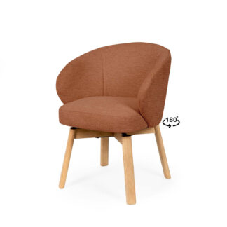Silla VIRGINIA terracota