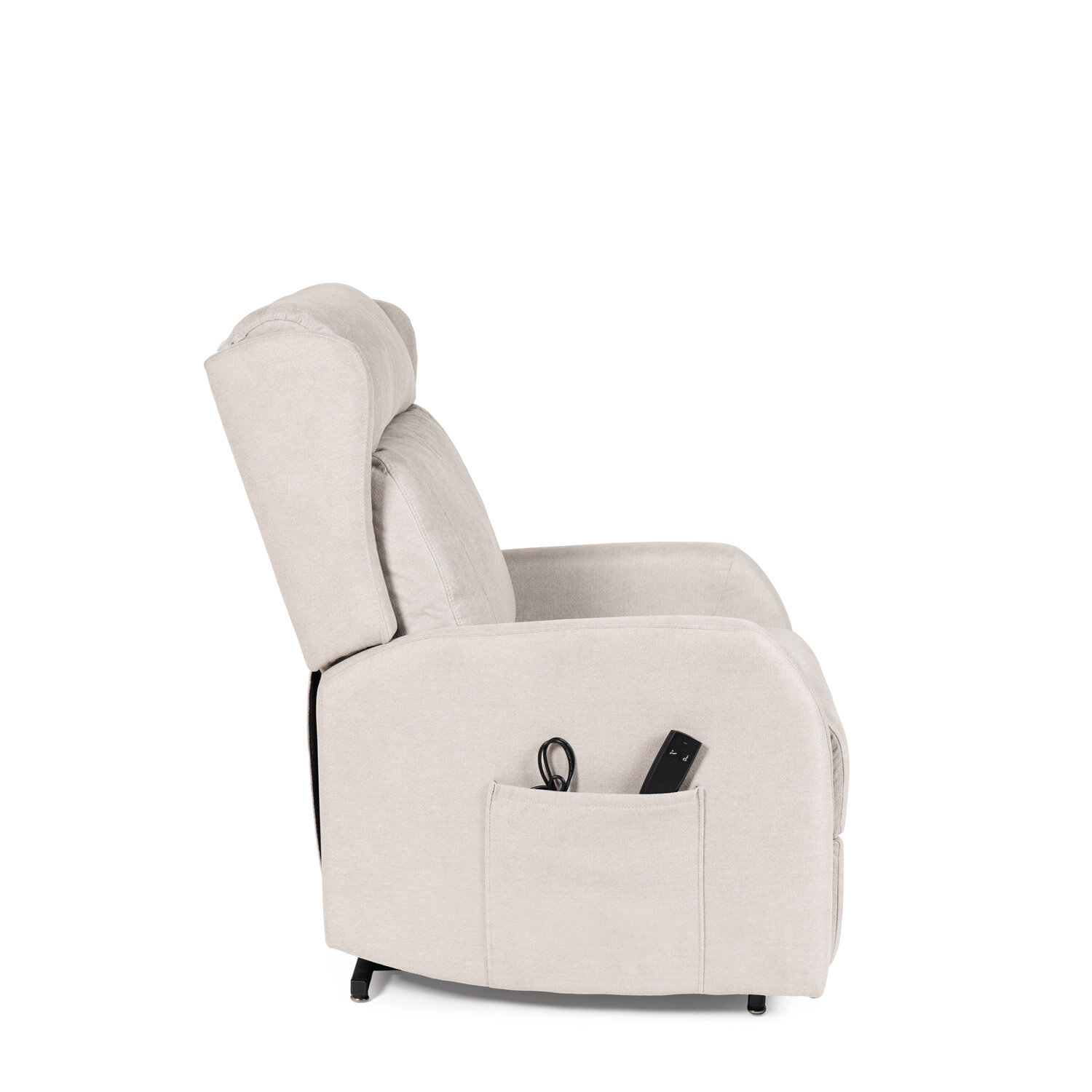 Sillón Power Lift 1 motor SAORI beige - Image 6