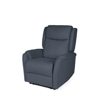 Sillón relax 1 motor AKARI gris oscuro
