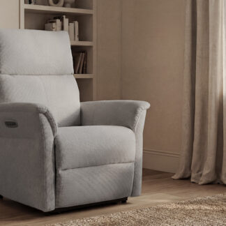 Sillón relax 1 motor MISAKI gris claro