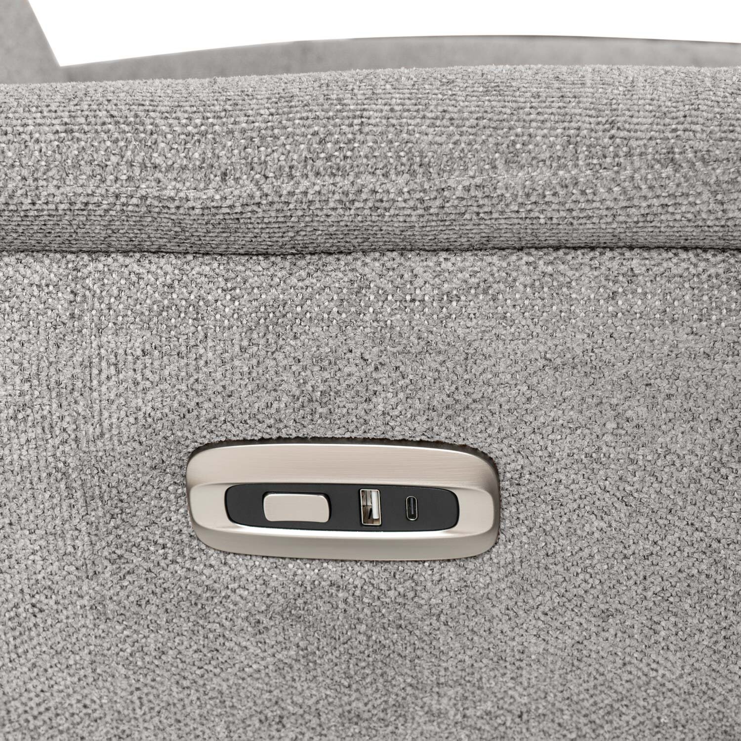 Sillón relax 1 motor MISAKI gris claro - Image 10
