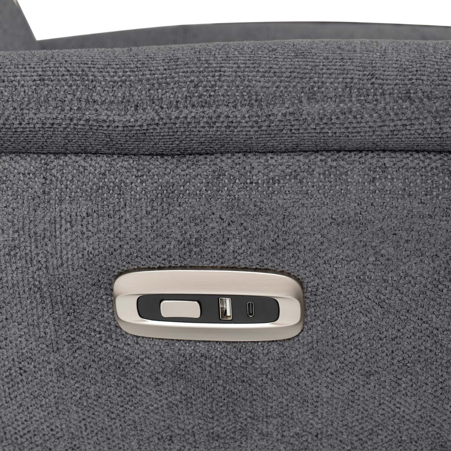 Sillón relax 1 motor MISAKI gris oscuro - Image 9