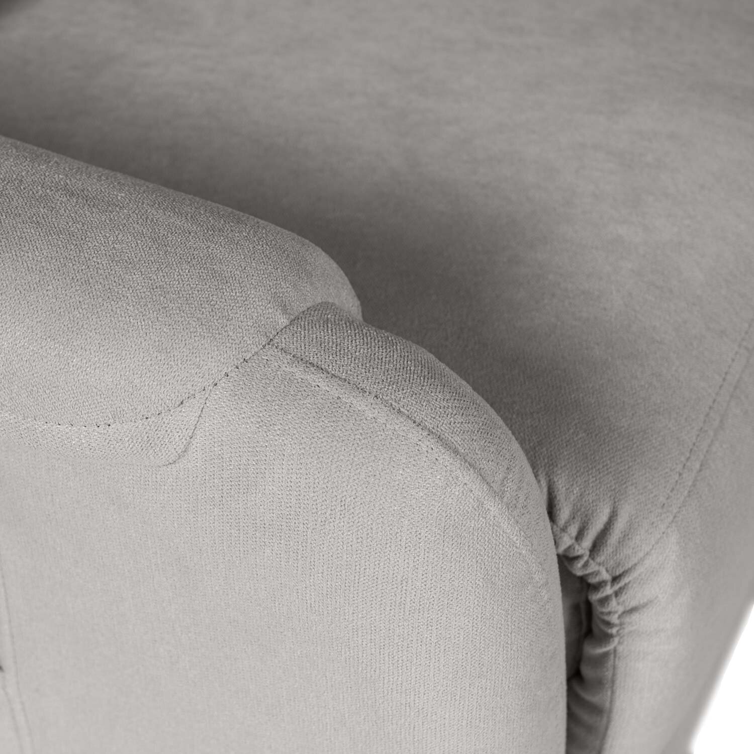 Sillón relax 2 motores AKARI gris claro - Image 10