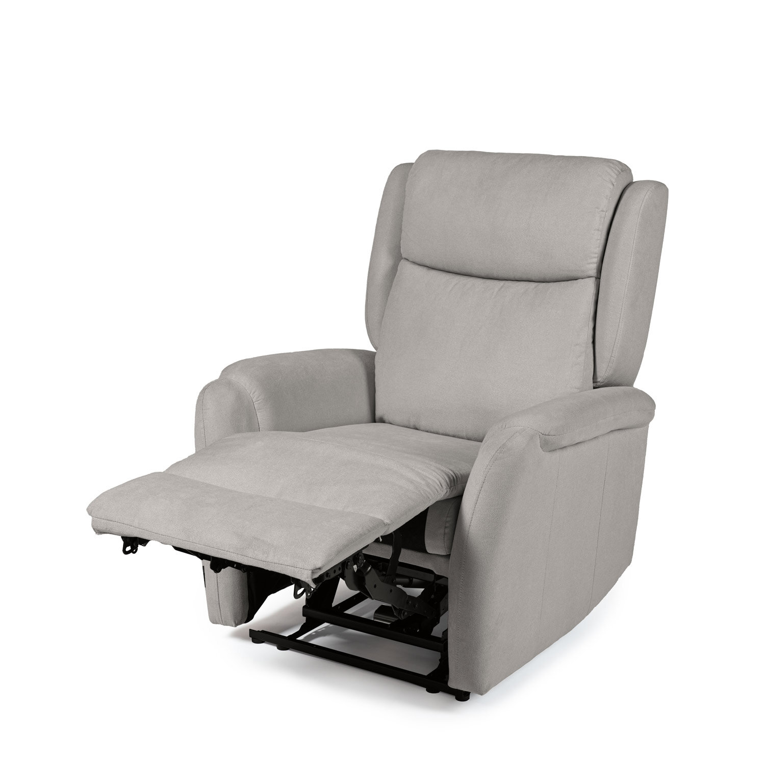 Sillón relax 2 motores AKARI gris claro - Image 3