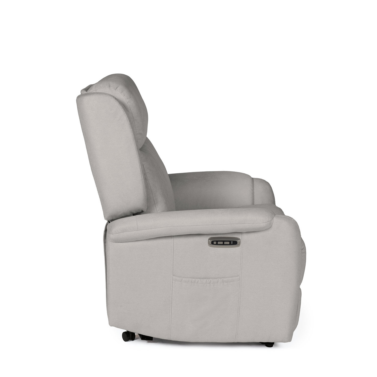 Sillón relax 2 motores AKARI gris claro - Image 6