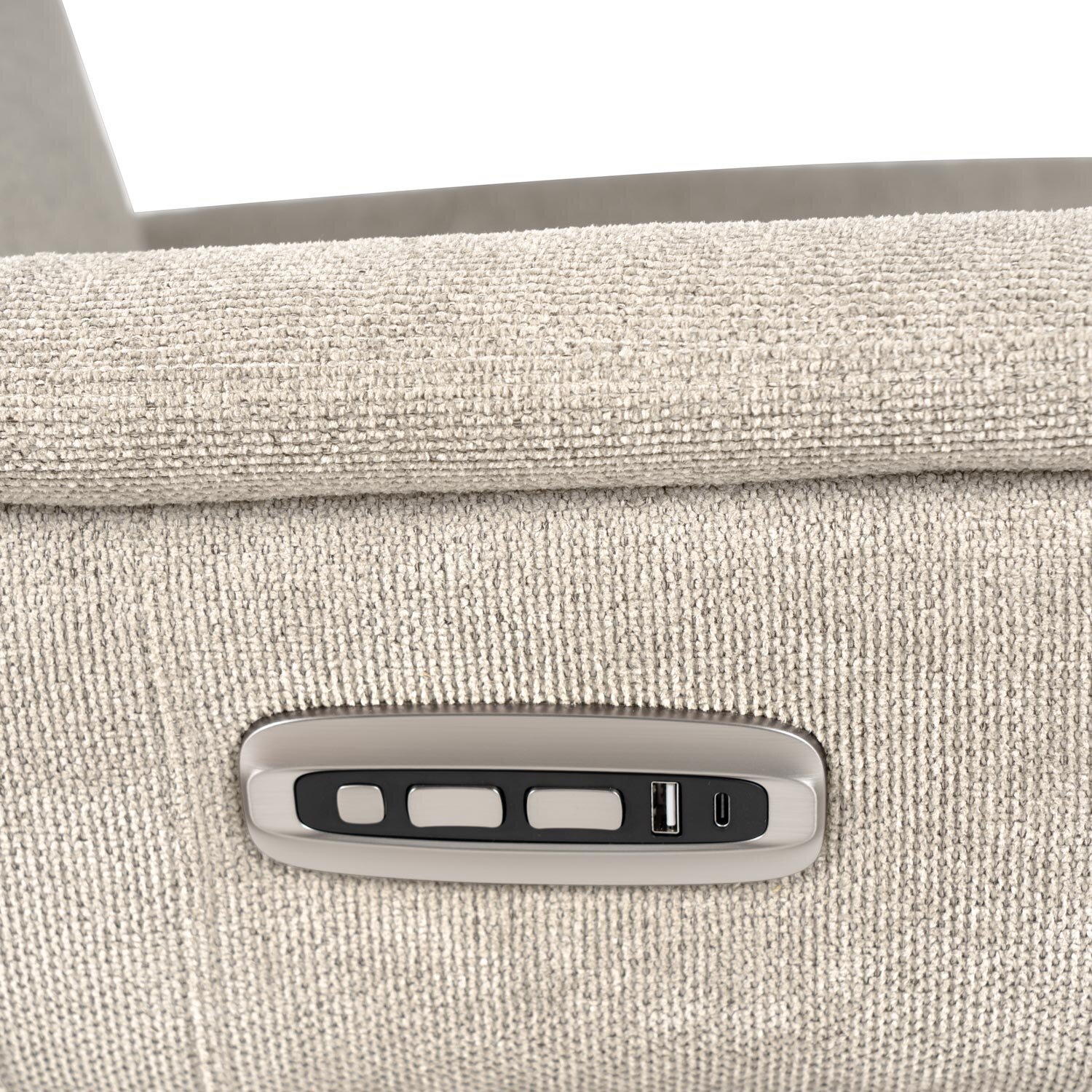 Sillón relax 2 motores MISAKI beige - Image 11