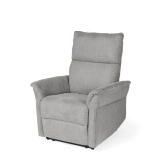Sillón relax 2 motores MISAKI gris claro