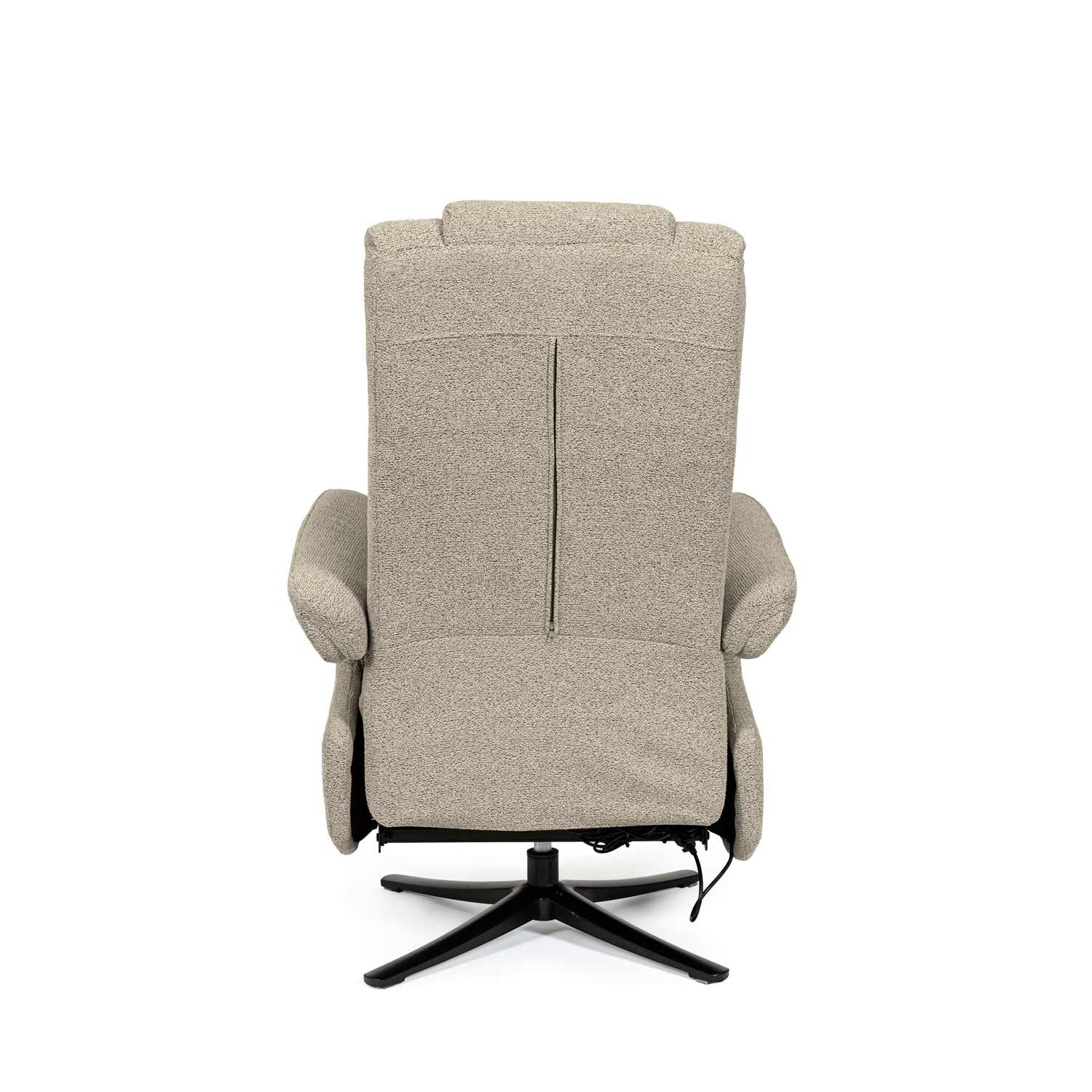 Sillón relax 2 motores SATOMI taupe - Image 5