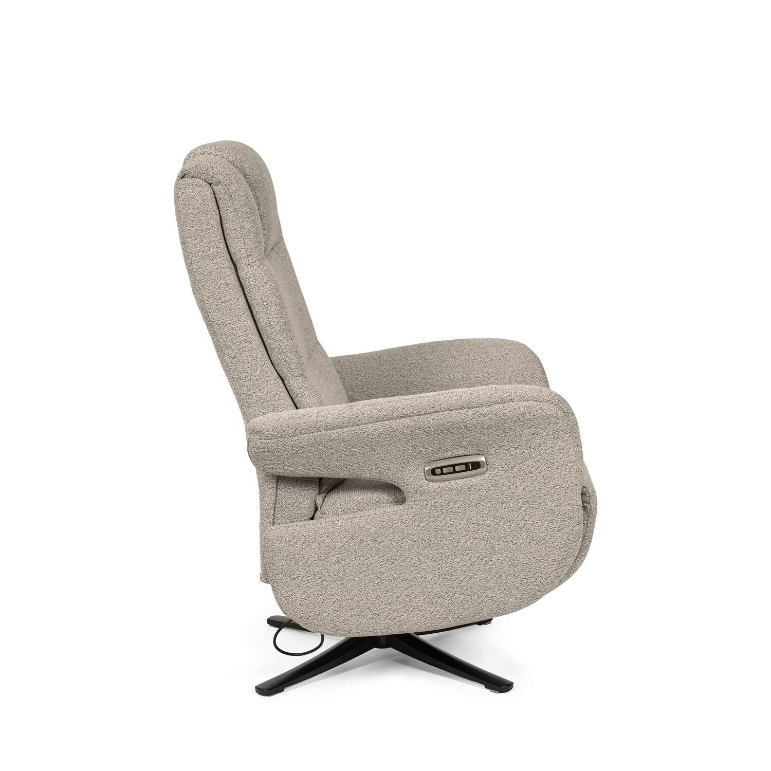 Sillón relax 2 motores SATOMI taupe - Image 6