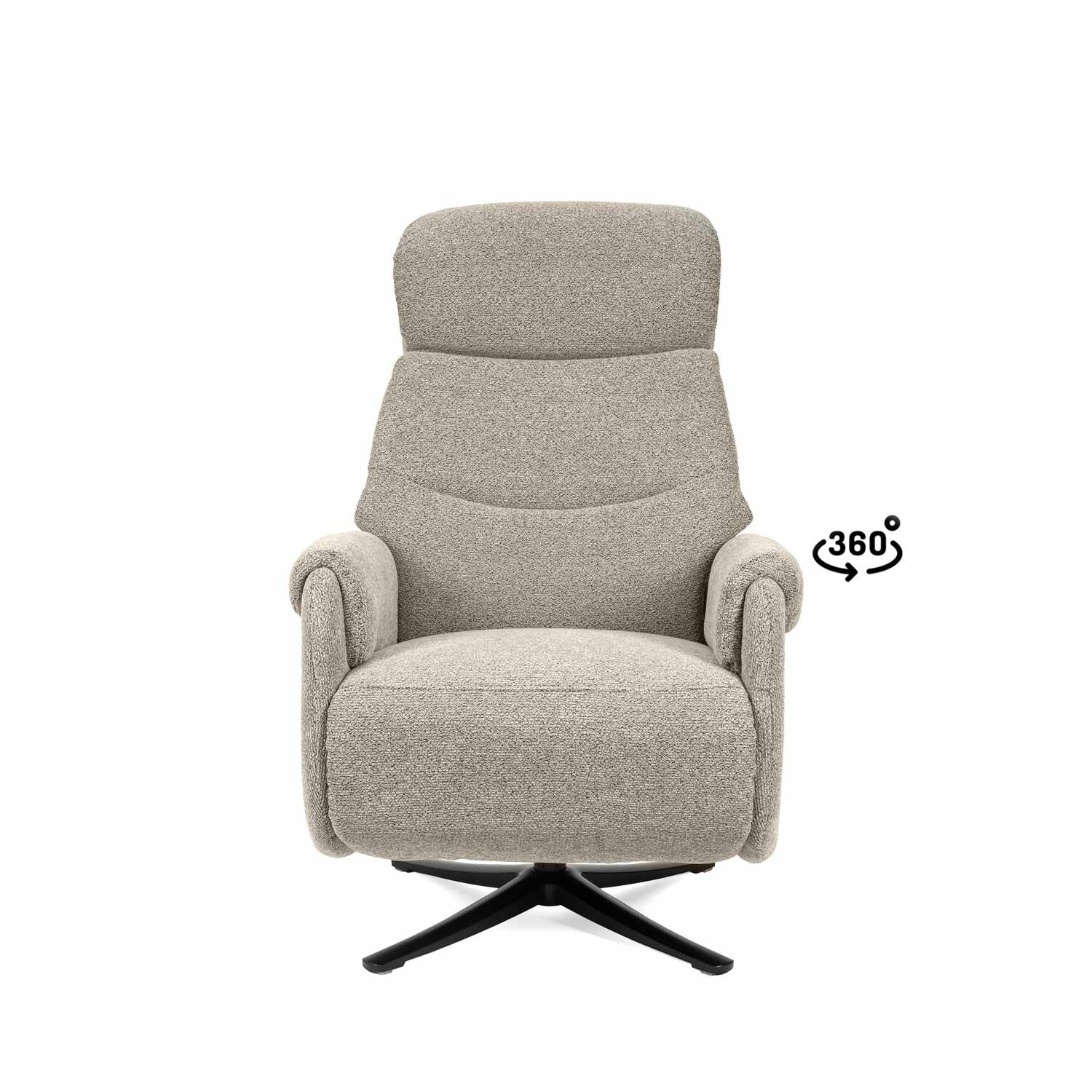 Sillón relax 2 motores TAMIKO taupe - Image 3