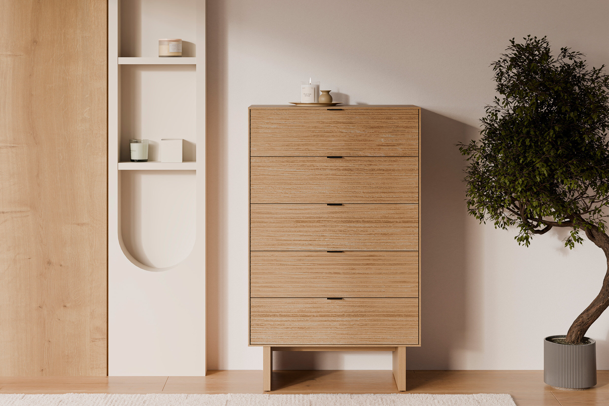 Sinfonier TULSA roble patas madera