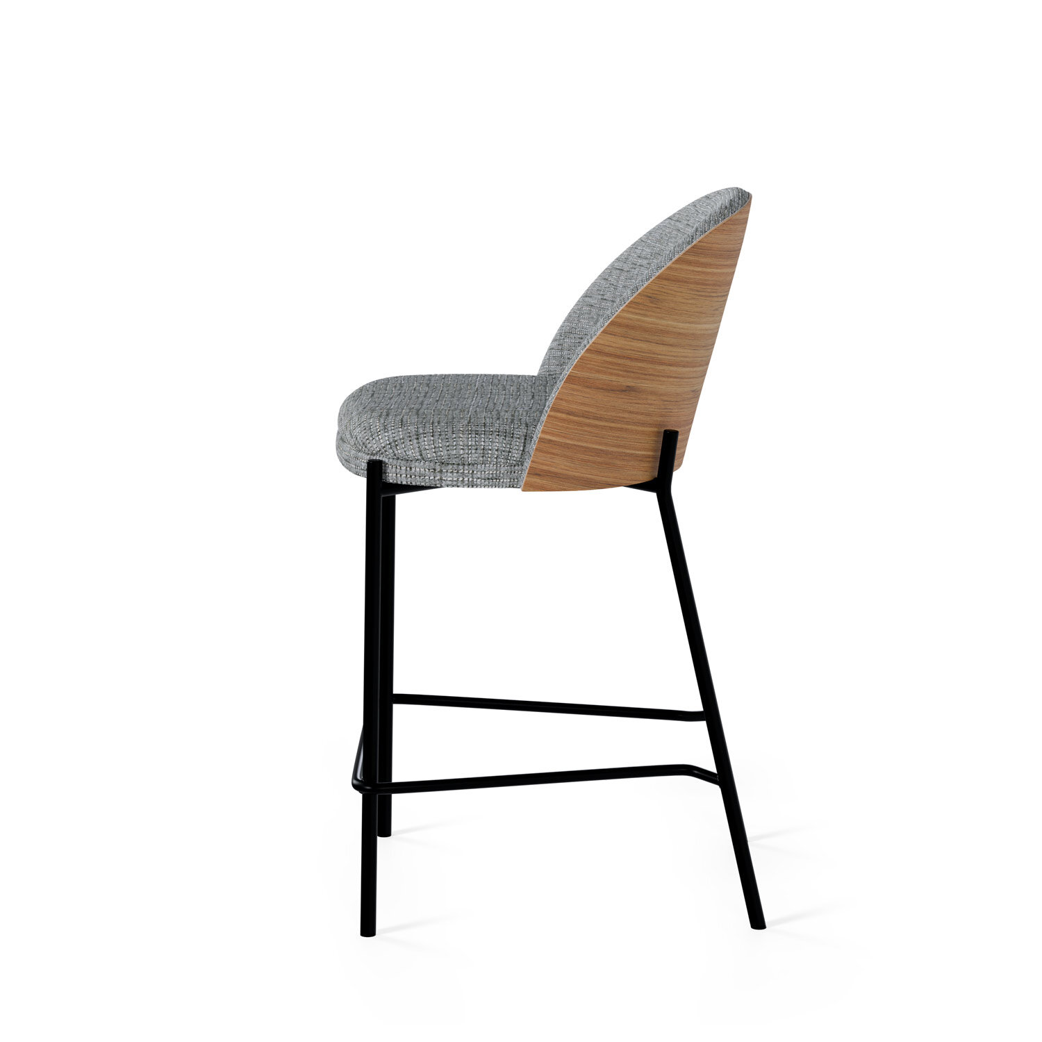 Taburete AIDAN gris - Image 3