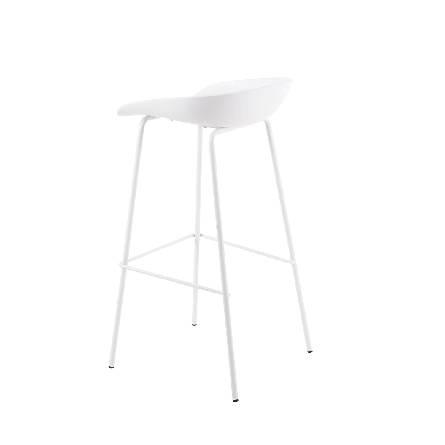 Taburete alto ALENE blanco - Image 2