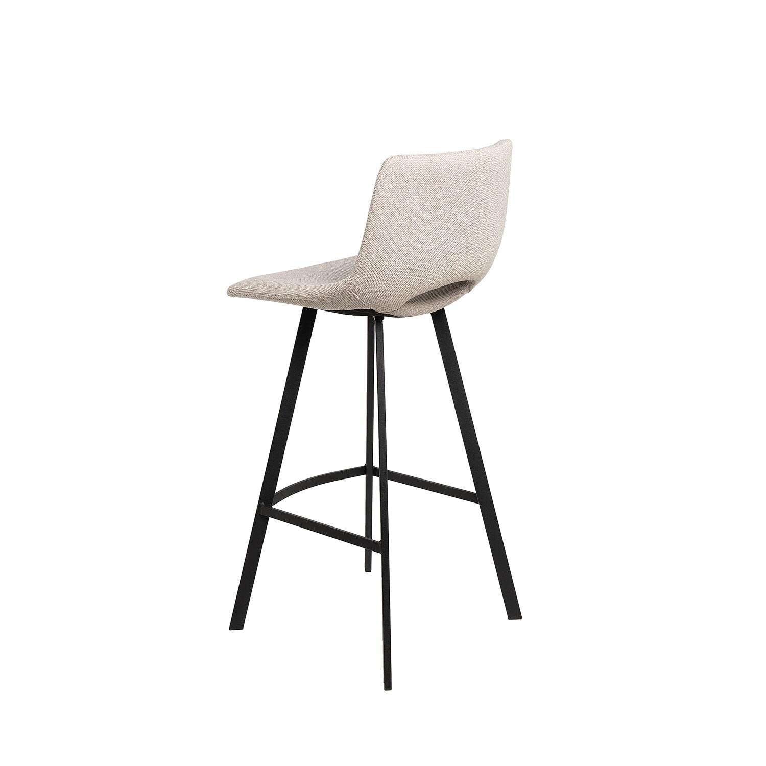 Taburete alto ASTON beige - Image 2