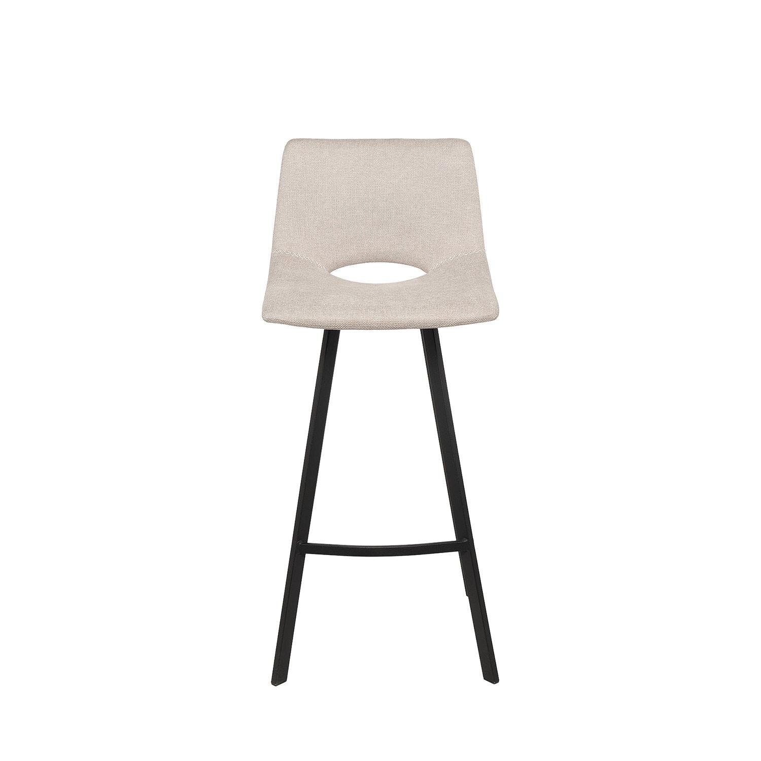Taburete alto ASTON beige - Image 4
