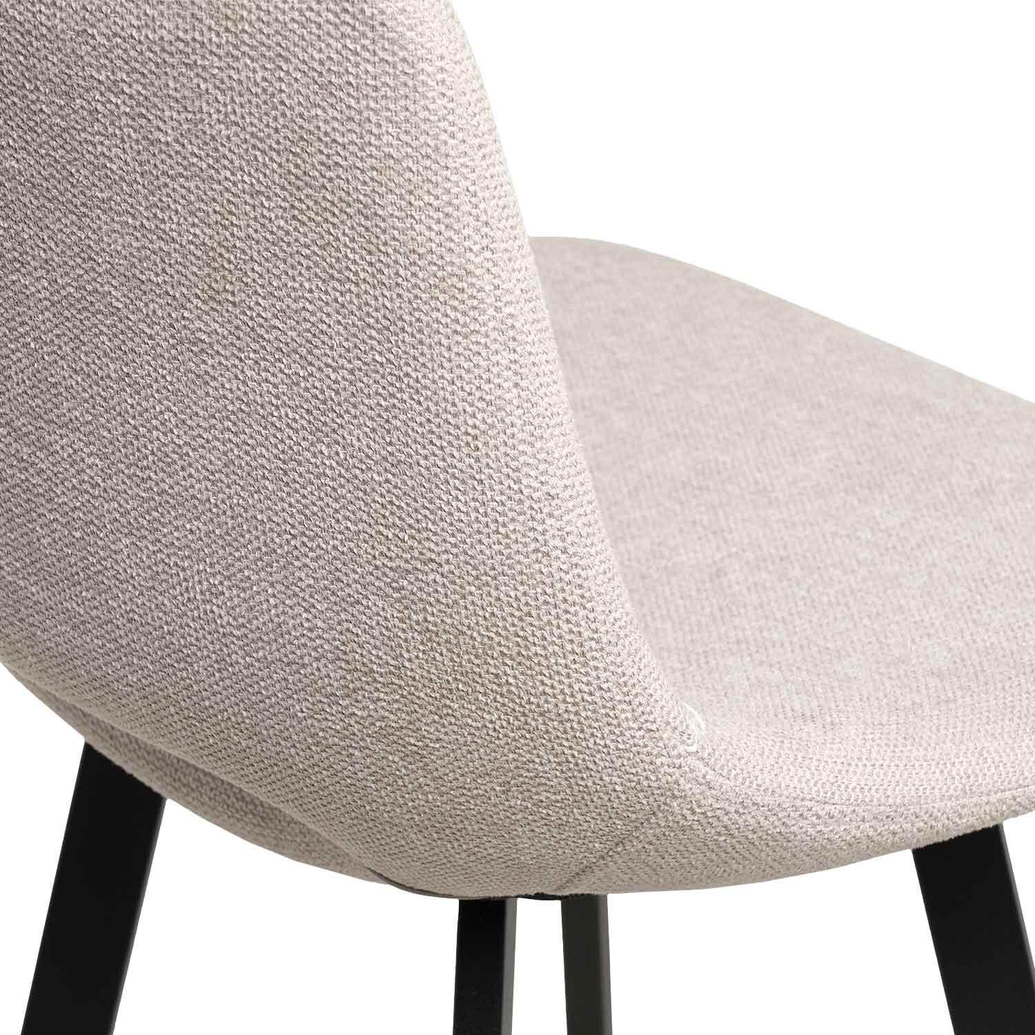 Taburete alto ASTON beige - Image 7