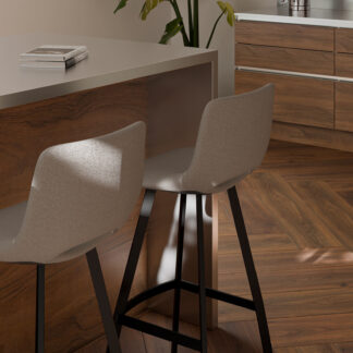 Taburete alto ASTON taupe