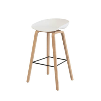 Taburete alto RONIE blanco