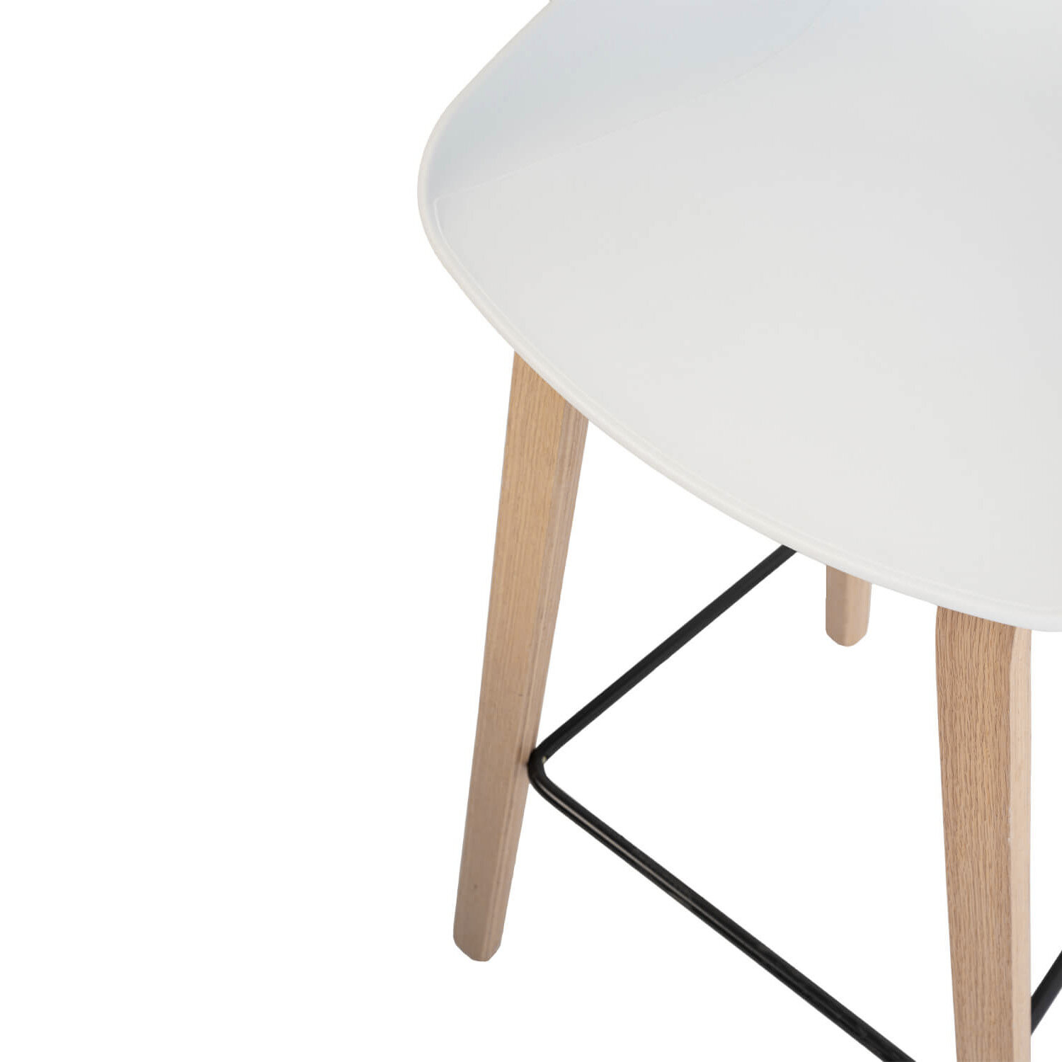 Taburete alto RONIE blanco - Image 7