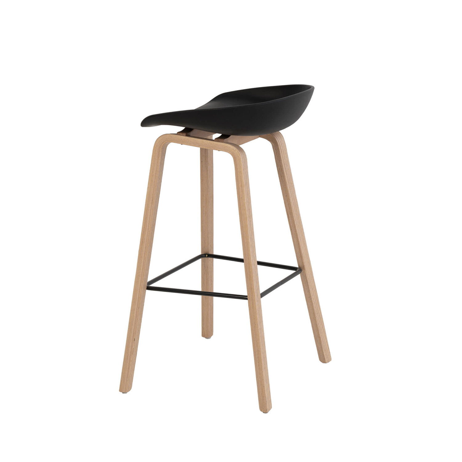 Taburete alto RONIE negro - Image 2