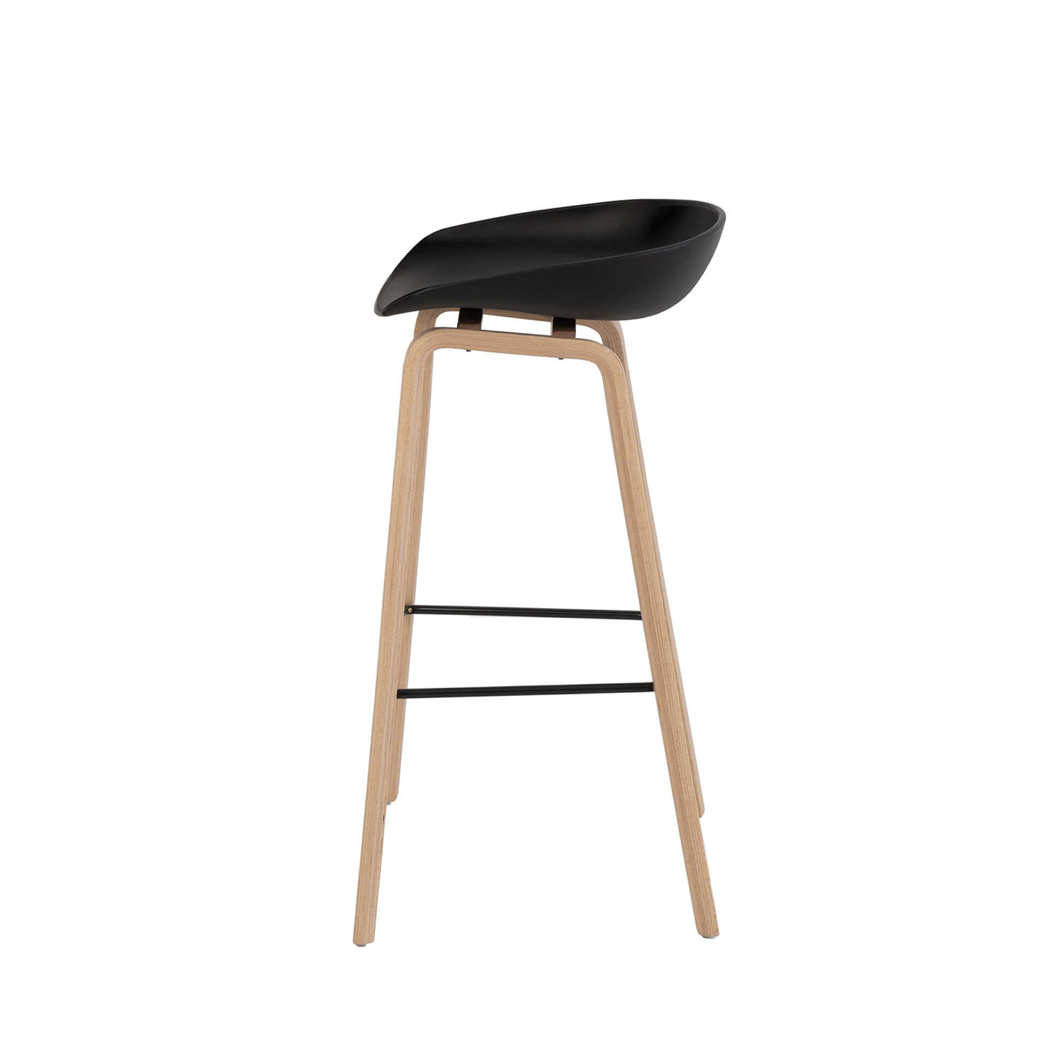 Taburete alto RONIE negro - Image 3