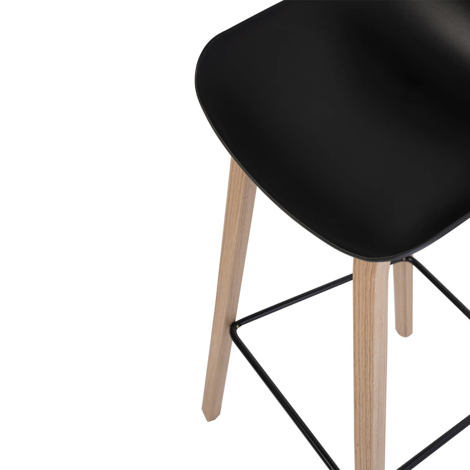 Taburete alto RONIE negro - Image 7
