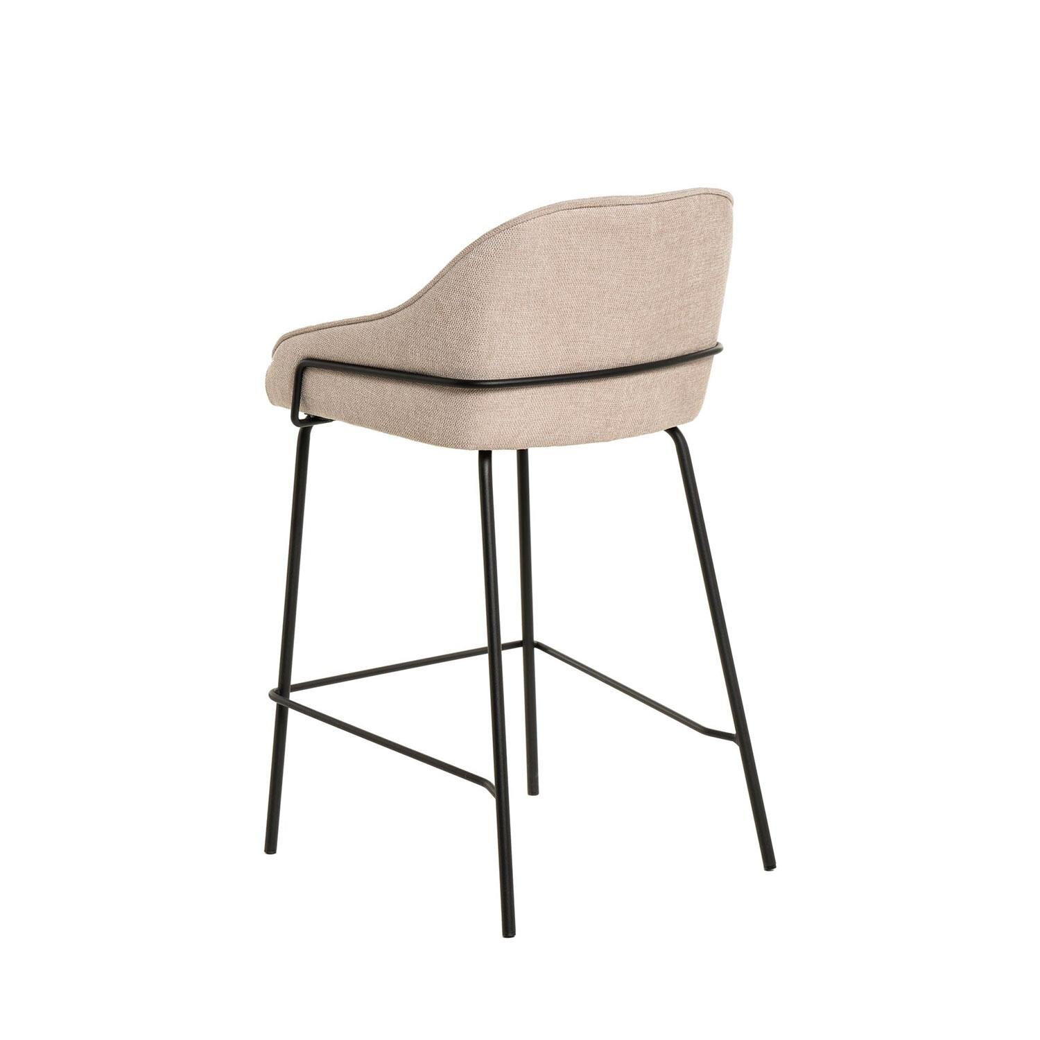 Taburete bajo ARNY beige - Image 2