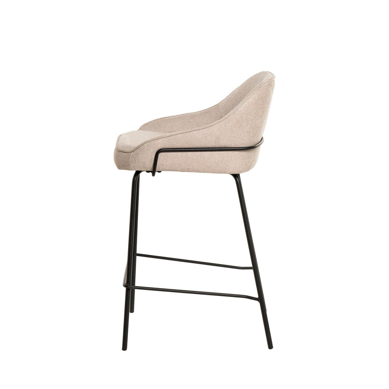 Taburete bajo ARNY beige - Image 3