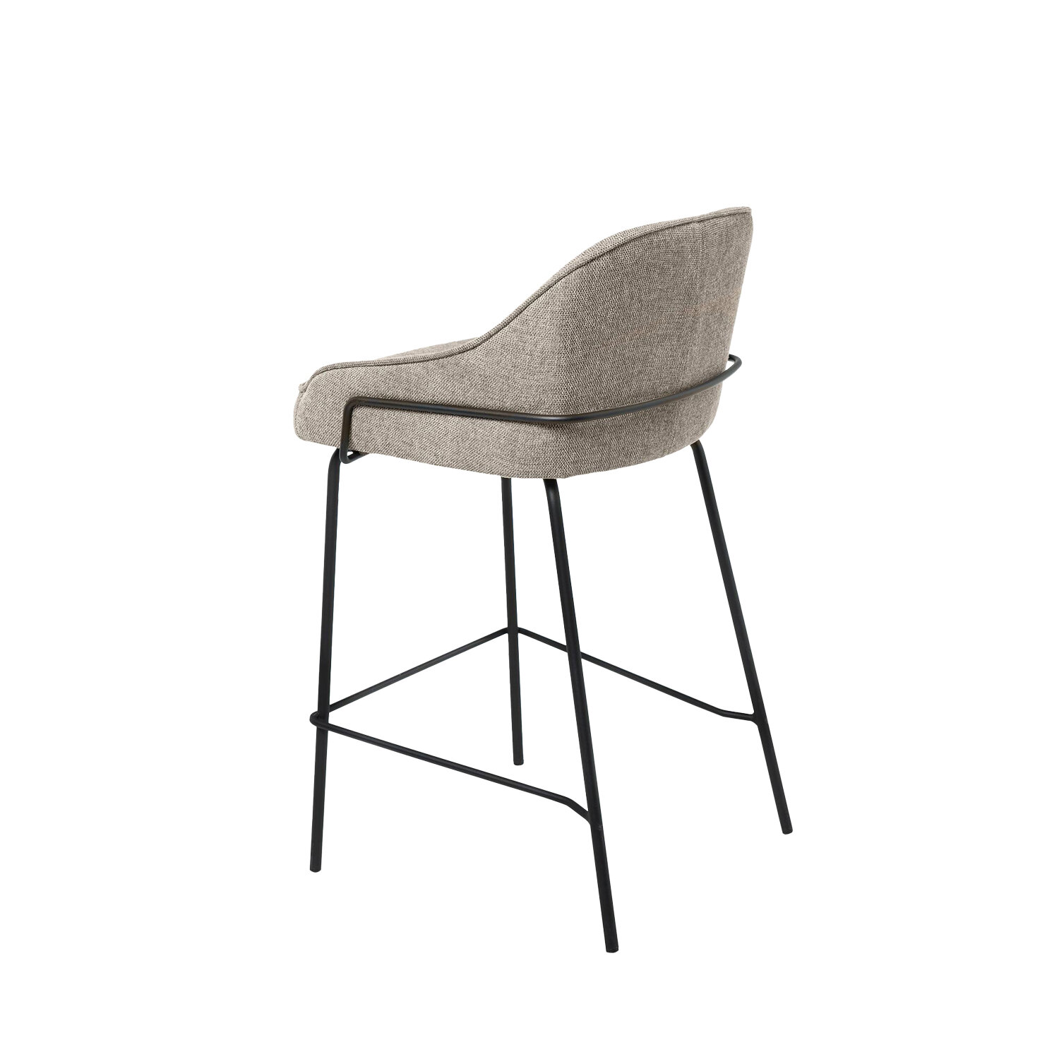 Taburete bajo ARNY taupe - Image 2