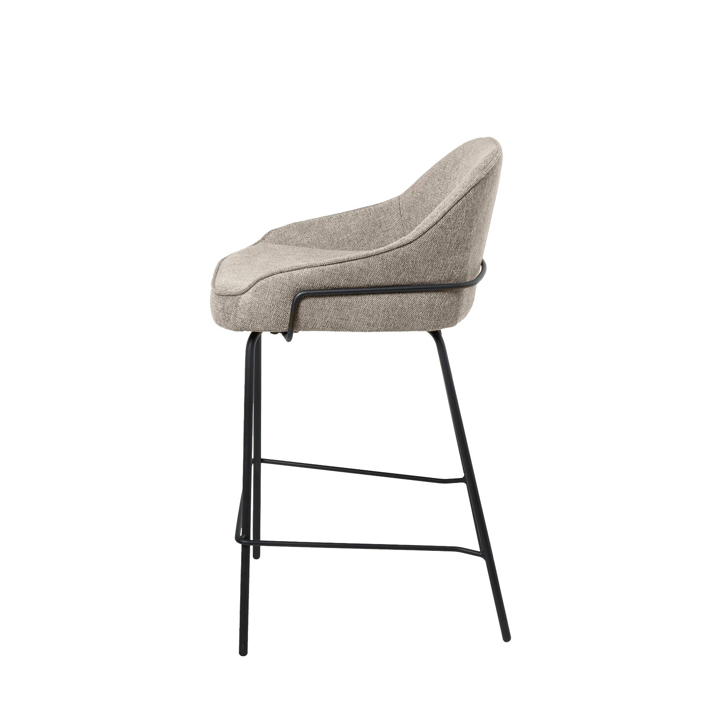 Taburete bajo ARNY taupe - Image 3