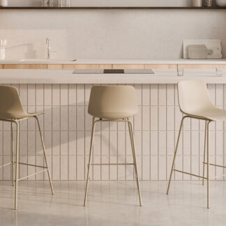 Taburete bajo ELTON beige
