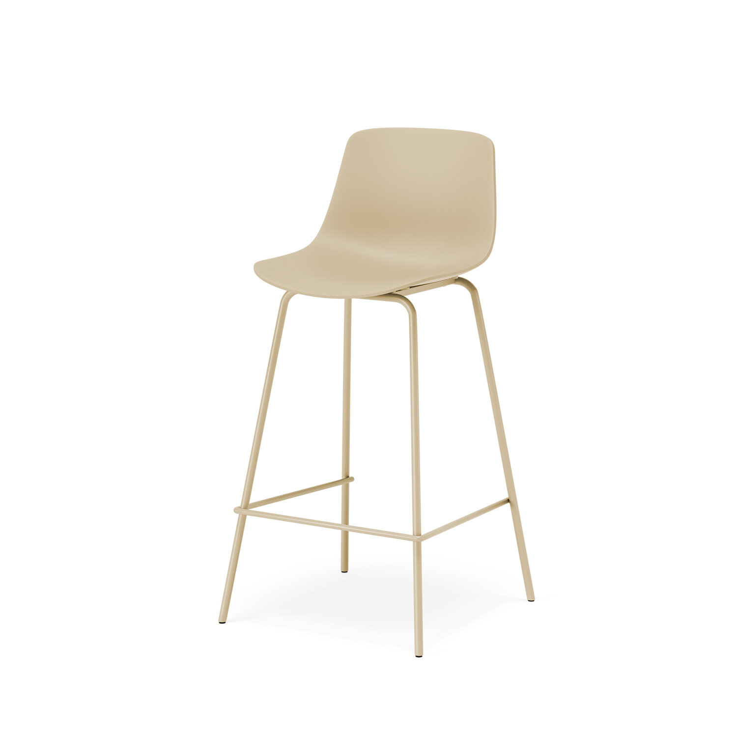 Taburete bajo ELTON beige - Image 3