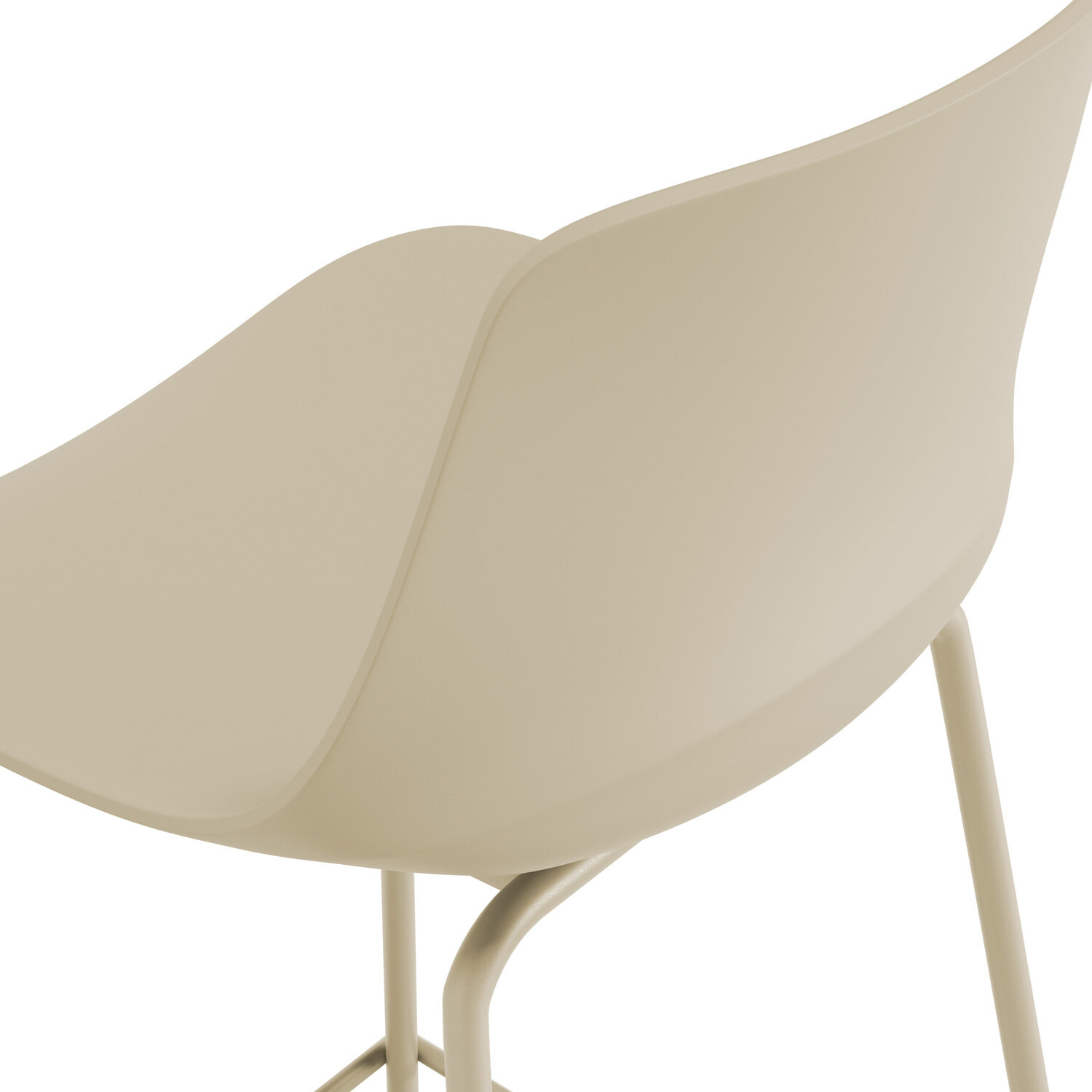 Taburete bajo ELTON beige - Image 8