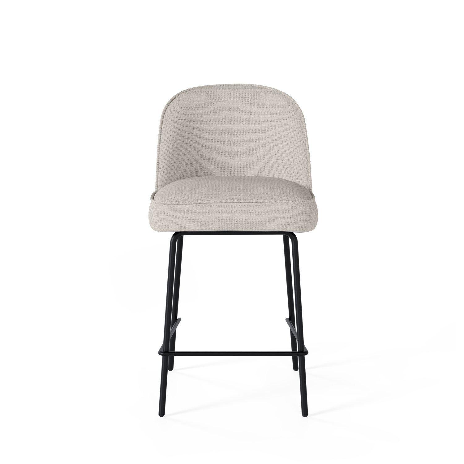 Taburete bajo NELSON beige