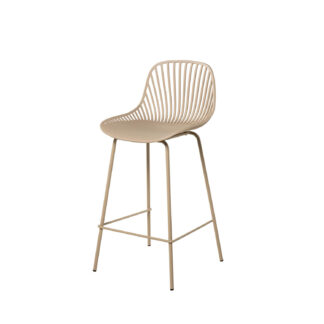 Taburete bajo PEYTON beige