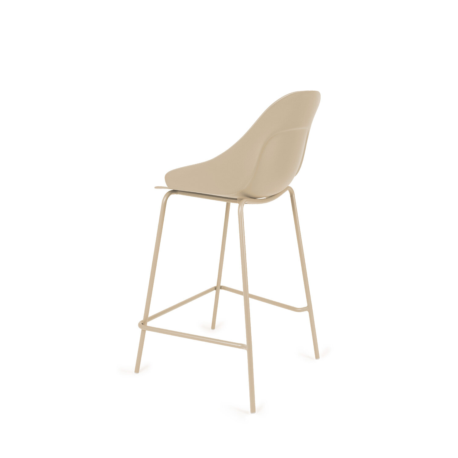Taburete bajo TOBY beige - Image 2